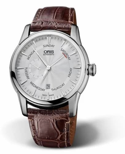 Oris Artelier Small Second Pointer Day 44 Stainless Steel / Silver 01 745 7666 4051-07 5 23 70FC — фото часов Oris Artelier Small Second Pointer Day 44 Stainless Steel / Silver 01 745 7666 4051-07 5 23 70FC — фото часов