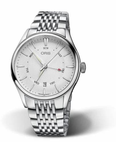 Oris Artelier Pointer Day Date 40 Stainless Steel / Silver / Bracelet 01 755 7742 4051-07 8 21 79