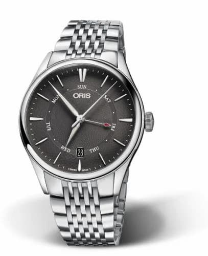 Oris Artelier Pointer Day Date 40 Stainless Steel / Grey / Bracelet 01 755 7742 4053-07 8 21 79