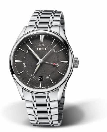 Oris Artelier Pointer Day Date 40 Stainless Steel / Grey / Bracelet 01 755 7742 4053-07 8 21 88