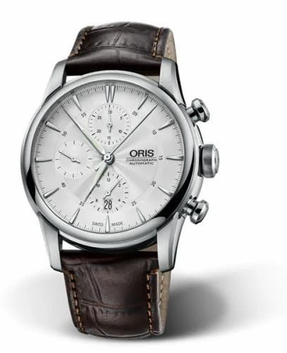 Oris Artelier Chronograph 44 Stainless Steel / Silver 01 774 7686 4051-07 1 23 73FC — фото часов Oris Artelier Chronograph 44 Stainless Steel / Silver 01 774 7686 4051-07 1 23 73FC — фото часов
