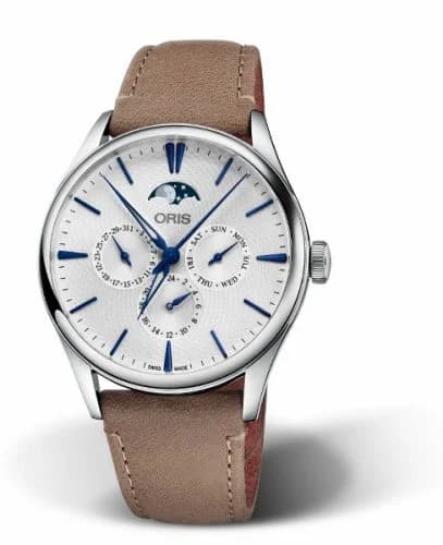 Oris Artelier Complication 40 Stainless Steel / Silver 01 781 7729 4051-07 5 21 32FC — фото часов Oris Artelier Complication 40 Stainless Steel / Silver 01 781 7729 4051-07 5 21 32FC — фото часов