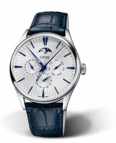 Oris Artelier Complication 40 Stainless Steel / Silver 01 781 7729 4051-07 5 21 66FC — фото часов Oris Artelier Complication 40 Stainless Steel / Silver 01 781 7729 4051-07 5 21 66FC — фото часов