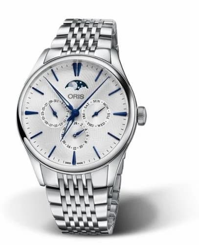 Oris Artelier Complication Stainless Steel / Silver / Bracelet 01 781 7729 4051-07 8 21 79 — фото часов Oris Artelier Complication Stainless Steel / Silver / Bracelet 01 781 7729 4051-07 8 21 79 — фото часов