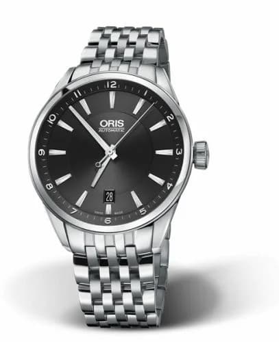 Oris Artix Date 39 Stainless Steel / Black / Bracelet 01 733 7713 4034-07 8 19 80 — фото часов Oris Artix Date 39 Stainless Steel / Black / Bracelet 01 733 7713 4034-07 8 19 80 — фото часов