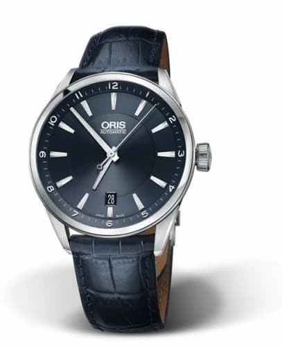 Oris Artix Date 39 Stainless Steel / Blue 01 733 7713 4035-07 5 19 85FC — фото часов Oris Artix Date 39 Stainless Steel / Blue 01 733 7713 4035-07 5 19 85FC — фото часов