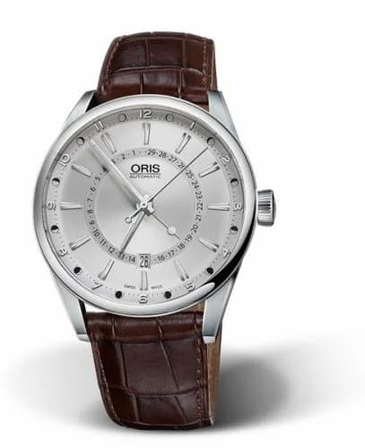 Oris Artix Pointer Moon Date Stainless Steel / Silver 01 761 7691 4051-07 5 21 80FC