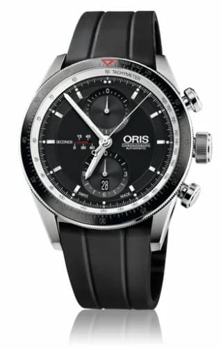 Oris Artix GT Chronograph Stainless Steel - Ceramic / Black / Rubber 01 674 7661 4154-07 4 22 20FC — фото часов Oris Artix GT Chronograph Stainless Steel - Ceramic / Black / Rubber 01 674 7661 4154-07 4 22 20FC — фото часов