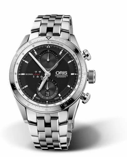 Oris Artix GT Chronograph Stainless Steel / Black / Bracelet 01 674 7661 4174-07 8 22 85 — фото часов Oris Artix GT Chronograph Stainless Steel / Black / Bracelet 01 674 7661 4174-07 8 22 85 — фото часов