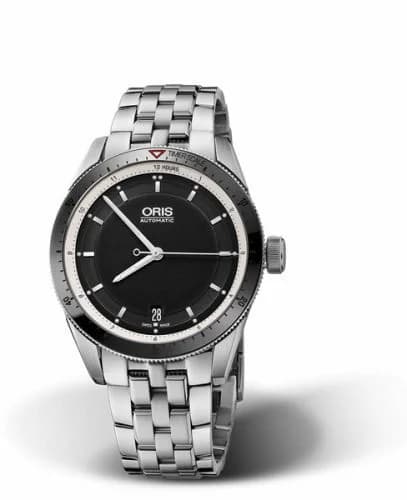 Oris Artix GT Date Stainless Steel - Ceramic / Black / Bracelet 01 733 7671 4154-07 8 18 85 — фото часов Oris Artix GT Date Stainless Steel - Ceramic / Black / Bracelet 01 733 7671 4154-07 8 18 85 — фото часов