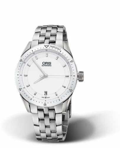 Oris Artix GT Date Stainless Steel - Ceramic / White / Bracelet 01 733 7671 4156-07 8 18 85 — фото часов Oris Artix GT Date Stainless Steel - Ceramic / White / Bracelet 01 733 7671 4156-07 8 18 85 — фото часов