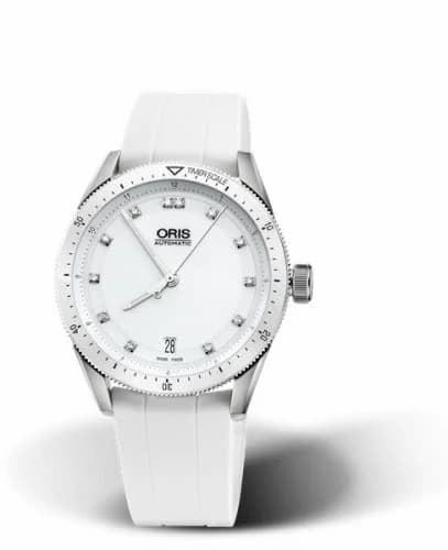 Oris Artix GT Date Stainless Steel - Ceramic / White - Diamond / Rubber 01 733 7671 4196-07 4 18 30FC — фото часов Oris Artix GT Date Stainless Steel - Ceramic / White - Diamond / Rubber 01 733 7671 4196-07 4 18 30FC — фото часов