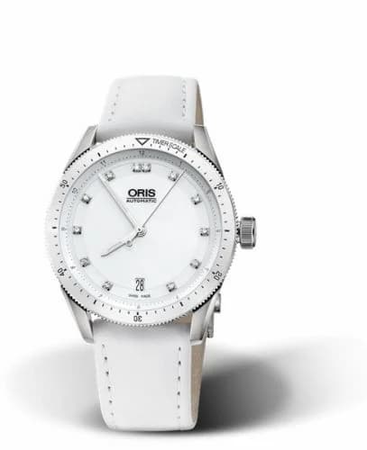 Oris Artix GT Date Stainless Steel - Ceramic / White - Diamond 01 733 7671 4196-07 5 18 40FC — фото часов Oris Artix GT Date Stainless Steel - Ceramic / White - Diamond 01 733 7671 4196-07 5 18 40FC — фото часов