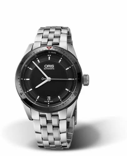 Oris Artix GT Date Stainless Steel - Ceramic / Black / Bracelet 01 733 7671 4434-07 8 18 85