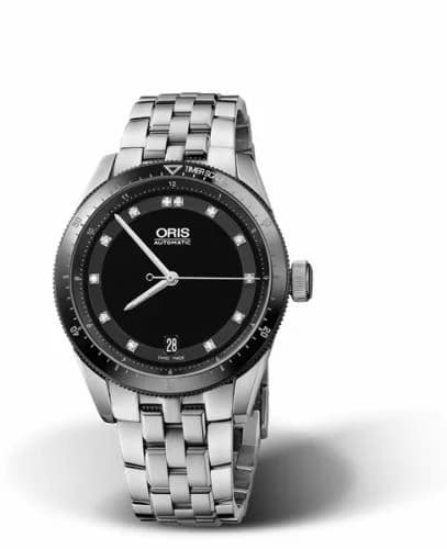 Oris Artix GT Date Stainless Steel - Ceramic / Black - Diamond / Bracelet 01 733 7671 4494-07 8 18 85 — фото часов Oris Artix GT Date Stainless Steel - Ceramic / Black - Diamond / Bracelet 01 733 7671 4494-07 8 18 85 — фото часов