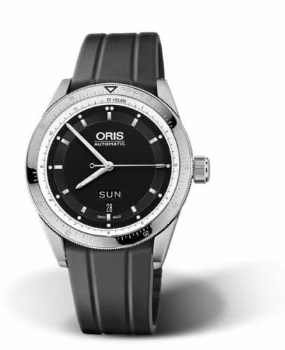 Oris Artix GT Day Date Stainless Steel / Black / Rubber 01 735 7662 4174-07 4 21 20FC — фото часов Oris Artix GT Day Date Stainless Steel / Black / Rubber 01 735 7662 4174-07 4 21 20FC — фото часов