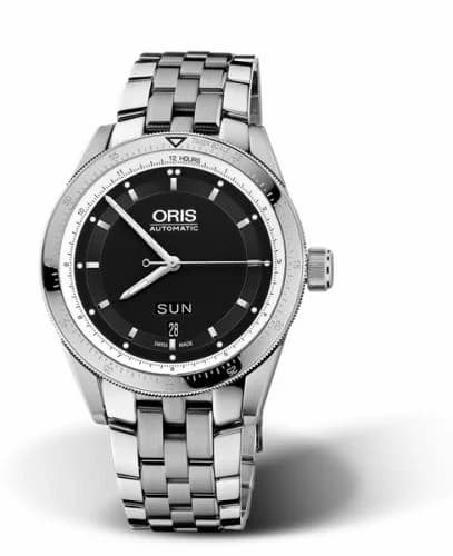 Oris Artix GT Day Date Stainless Steel / Black / Bracelet 01 735 7662 4174-07 8 21 85 — фото часов Oris Artix GT Day Date Stainless Steel / Black / Bracelet 01 735 7662 4174-07 8 21 85 — фото часов