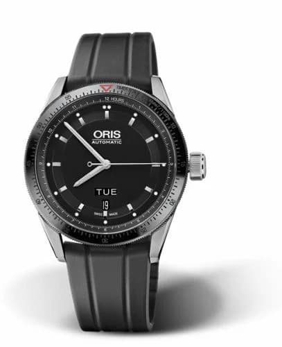Oris Artix GT Day Date Stainless Steel - Ceramic / Black / Rubber 01 735 7662 4434-07 4 21 20FC — фото часов Oris Artix GT Day Date Stainless Steel - Ceramic / Black / Rubber 01 735 7662 4434-07 4 21 20FC — фото часов