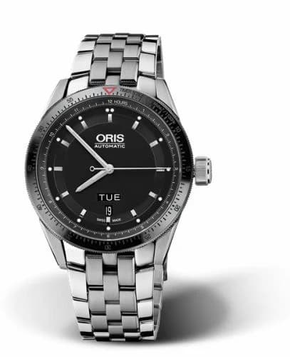 Oris Artix GT Day Date Stainless Steel - Ceramic / Black / Bracelet 01 735 7662 4434-07 8 21 85 — фото часов Oris Artix GT Day Date Stainless Steel - Ceramic / Black / Bracelet 01 735 7662 4434-07 8 21 85 — фото часов