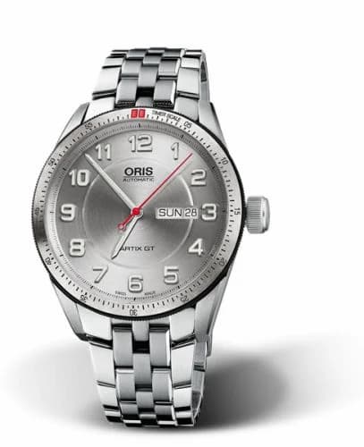 Oris Artix GT Day Date Stainless Steel / Silver / Bracelet 01 735 7662 4461-07 8 21 85 — фото часов Oris Artix GT Day Date Stainless Steel / Silver / Bracelet 01 735 7662 4461-07 8 21 85 — фото часов