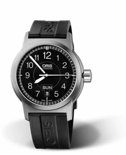 Oris BC3 Sportsman Day Date Stainless Steel / Black / Rubber 01 735 7640 4164-07 4 22 05 — фото часов Oris BC3 Sportsman Day Date Stainless Steel / Black / Rubber 01 735 7640 4164-07 4 22 05 — фото часов