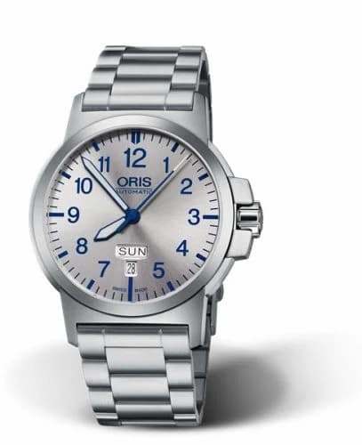 Oris BC3 Advanced Day Date Stainless Steel / Silver / Bracelet 01 735 7641 4161-07 8 22 03