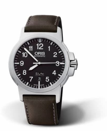 Oris BC3 Advanced Day Date Stainless Steel / Black / Leather 01 735 7641 4164-07 5 22 55