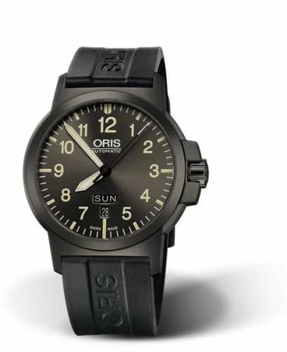 Oris BC3 Advanced Day Date DLC / Grey / Rubber 01 735 7641 4263-07 4 22 05G — фото часов Oris BC3 Advanced Day Date DLC / Grey / Rubber 01 735 7641 4263-07 4 22 05G — фото часов