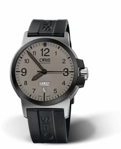 Oris BC3 Advanced Day Date Stainless Steel - DLC / Grey / Rubber 01 735 7641 4361-07 4 22 05