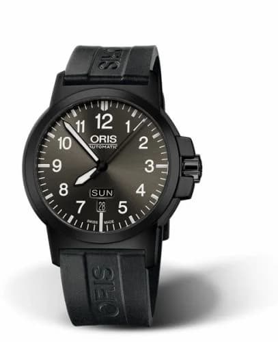 Oris BC3 Advanced Day Date DLC / Black / Fabric 01 735 7641 4733-07 4 22 05B — фото часов Oris BC3 Advanced Day Date DLC / Black / Fabric 01 735 7641 4733-07 4 22 05B — фото часов