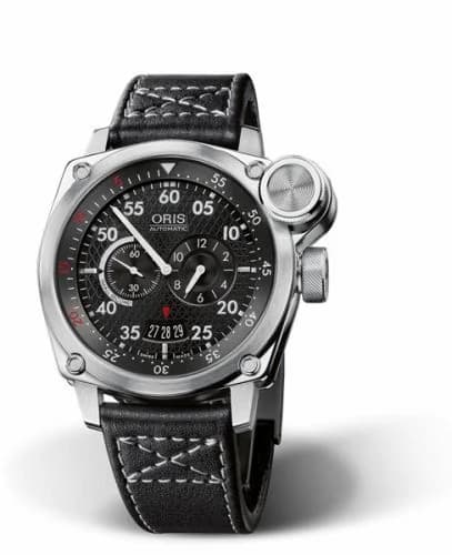 Oris BC4 Der Meisterflieger Stainless Steel / Black 01 649 7632 4164-Set LS
