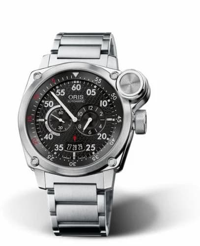 Oris BC4 Der Meisterflieger Stainless Steel / Black / Bracelet 01 649 7632 4164-Set MB