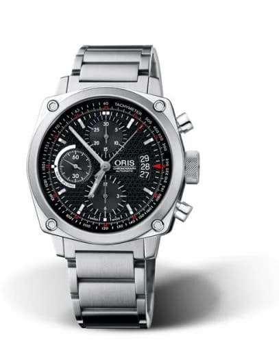 Oris BC4 Chronograph Stainless Steel / Black / Bracelet 01 674 7616 4154-07 8 22 58 — фото часов Oris BC4 Chronograph Stainless Steel / Black / Bracelet 01 674 7616 4154-07 8 22 58 — фото часов