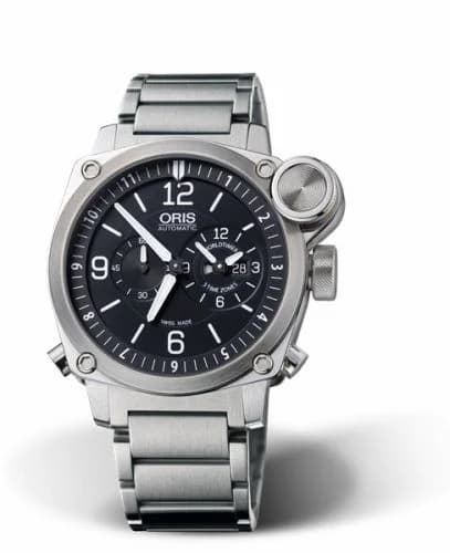 Oris BC4 Flight Timer Stainless Steel / Black / Bracelet 01 690 7615 4164-07 8 22 58