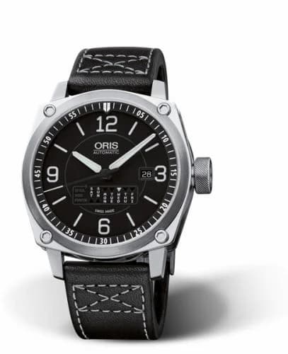 Oris BC4 Retrograde Day Stainless Steel / Black 01 735 7617 4164-07 5 22 58FC