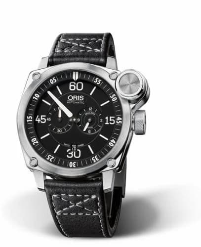 Oris BC4 Der Meisterflieger Stainless Steel / Black 01 749 7632 4194-Set LS