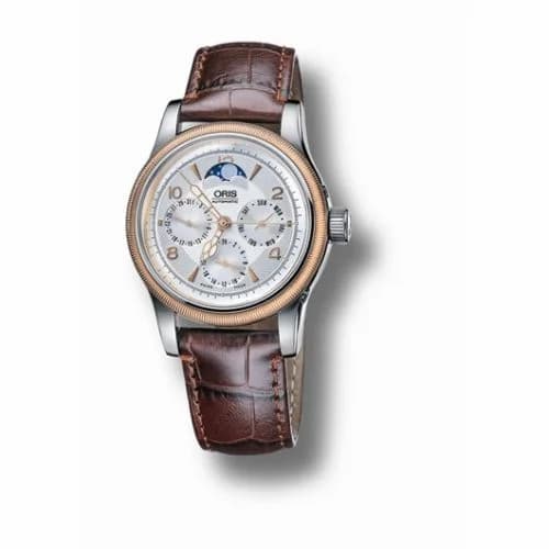 Oris Big Crown Complication Stainless Steel - Rose Gold / Silver 01 581 7566 4361-07 5 19 52 — фото часов Oris Big Crown Complication Stainless Steel - Rose Gold / Silver 01 581 7566 4361-07 5 19 52 — фото часов