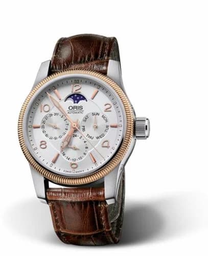 Oris Big Crown Complication Stainless Steel - Rose Gold / Silver 01 581 7627 4361-07 5 20 77FC — фото часов Oris Big Crown Complication Stainless Steel - Rose Gold / Silver 01 581 7627 4361-07 5 20 77FC — фото часов