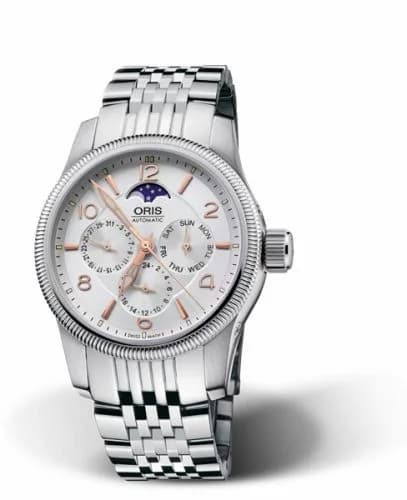 Oris Big Crown Complication Stainless Steel / Silver / Bracelet 01 582 7627 4061-07 8 20 76 — фото часов Oris Big Crown Complication Stainless Steel / Silver / Bracelet 01 582 7627 4061-07 8 20 76 — фото часов