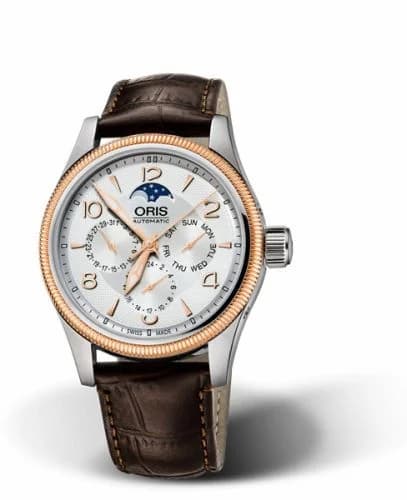 Oris Big Crown Complication Stainless Steel - Rose Gold / Silver 01 582 7678 4361-07 5 20 77FC — фото часов Oris Big Crown Complication Stainless Steel - Rose Gold / Silver 01 582 7678 4361-07 5 20 77FC — фото часов
