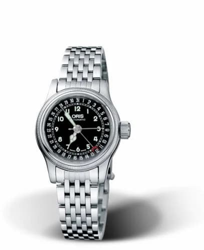 Oris Big Crown Pointer Date 28.5 Stainless Steel / Black 01 584 7550 4064-07 8 14 61 — фото часов Oris Big Crown Pointer Date 28.5 Stainless Steel / Black 01 584 7550 4064-07 8 14 61 — фото часов