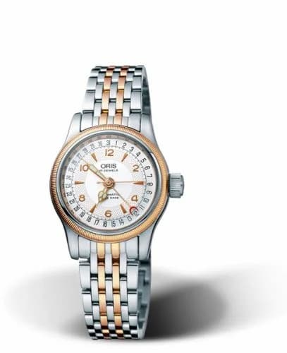 Oris Big Crown Pointer Date 28.5 Stainless Steel - Rose Gold / Silver / Bracelet 01 584 7550 4361-07 8 14 63