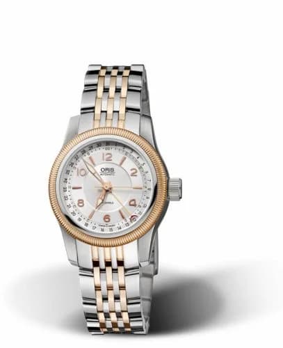 Oris Big Crown Pointer Date 30 Stainless Steel - Rose Gold / Silver / Bracelet 01 584 7626 4361-07 8 15 78