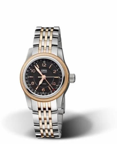 Oris Big Crown Pointer Date 30 Stainless Steel - Rose Gold / Black / Bracelet 01 584 7626 4364-07 8 15 78 — фото часов Oris Big Crown Pointer Date 30 Stainless Steel - Rose Gold / Black / Bracelet 01 584 7626 4364-07 8 15 78 — фото часов