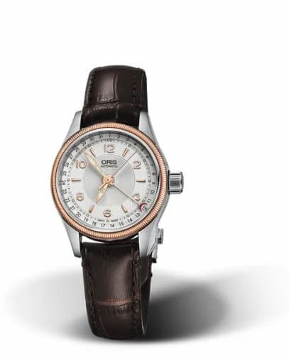 Oris Big Crown Pointer Date 29 Stainless Steel - Rose Gold / Silver 01 594 7680 4331-07 5 14 77FC — фото часов Oris Big Crown Pointer Date 29 Stainless Steel - Rose Gold / Silver 01 594 7680 4331-07 5 14 77FC — фото часов