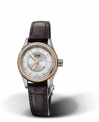 Oris Big Crown Pointer Date 29 Stainless Steel - Rose Gold / Silver 01 594 7680 4361-07 5 14 77FC