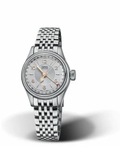 Oris Big Crown Pointer Date 29 Stainless Steel / Silver / Bracelet 01 594 7695 4061-07 8 14 30 — фото часов Oris Big Crown Pointer Date 29 Stainless Steel / Silver / Bracelet 01 594 7695 4061-07 8 14 30 — фото часов