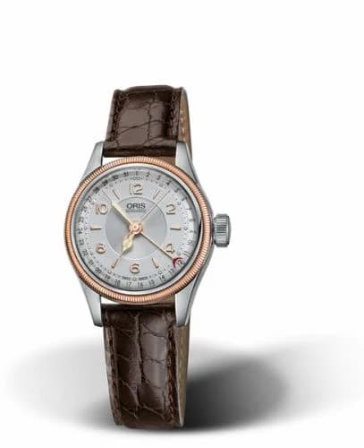 Oris Big Crown Pointer Date 29 Stainless Steel - Rose Gold / Silver / Bracelet 01 594 7695 4361-07 5 14 52 — фото часов Oris Big Crown Pointer Date 29 Stainless Steel - Rose Gold / Silver / Bracelet 01 594 7695 4361-07 5 14 52 — фото часов