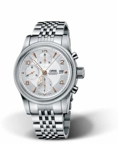 Oris Big Crown Chronograph Stainless Steel / Silver / Bracelet 01 674 7567 4061-07 8 21 61 — фото часов Oris Big Crown Chronograph Stainless Steel / Silver / Bracelet 01 674 7567 4061-07 8 21 61 — фото часов