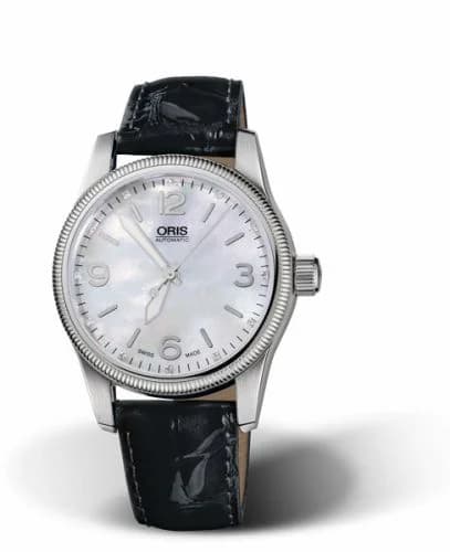 Oris Big Crown Diamonds 38 Stainless Steel / MOP 01 733 7649 4066-07 5 19 60 — фото часов Oris Big Crown Diamonds 38 Stainless Steel / MOP 01 733 7649 4066-07 5 19 60 — фото часов